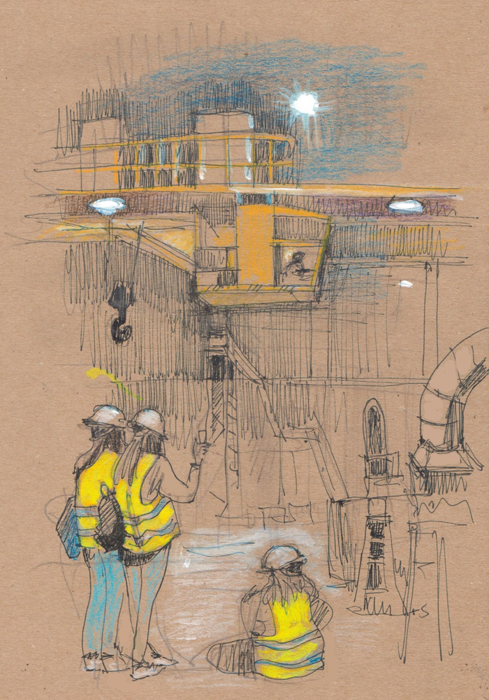 Скетчеры на Харьковском заводе