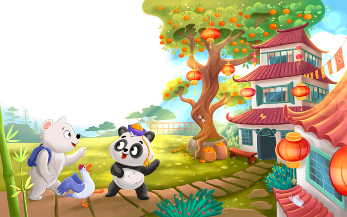 Мишки в китае