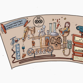 Дудл стаканчик