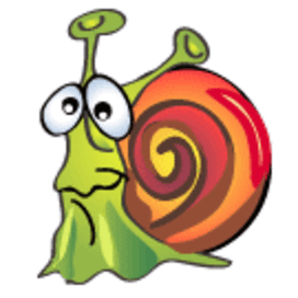 Анимированная улитка