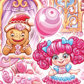 Новогодняя упаковка Сладкий Домик #2 