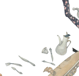 Иллюстрация к сказке Джанни Родари "Все началось с крокодила"