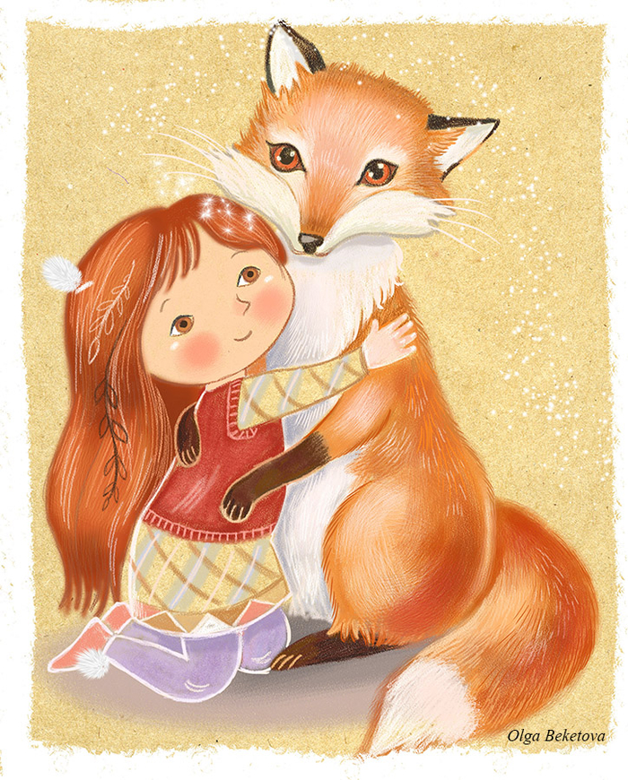 Девочка и лиса