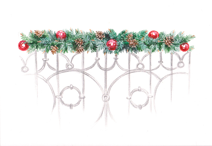 Эскиз декора