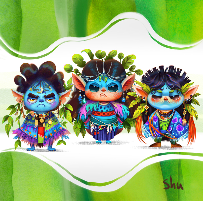 Лесные ведьмочки