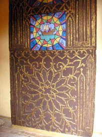 готик рельеф