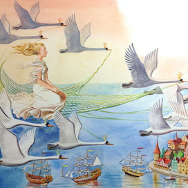 Дикие лебеди