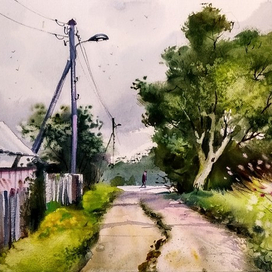 ,,На тихой улочке Краславы,,