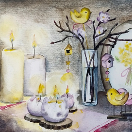 "Свечной свет: весна"