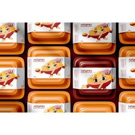 Упаковка для корейского кафе 