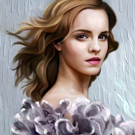 Портрет Эммы Уотсон