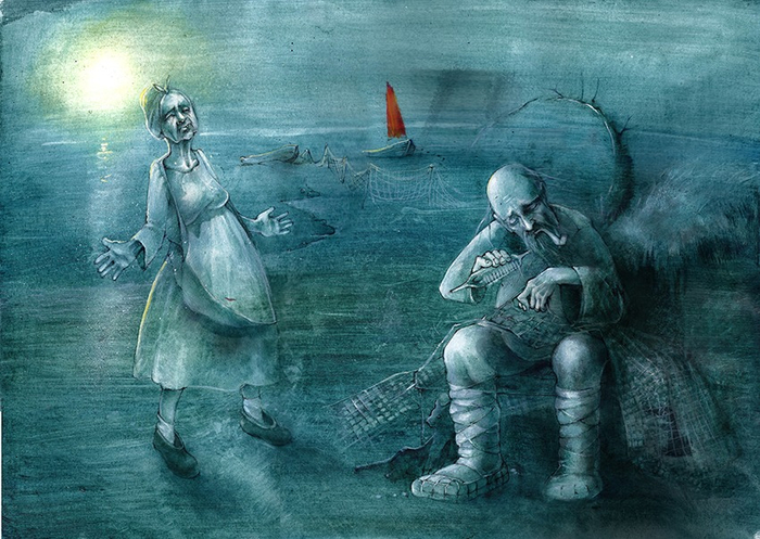 О рыбаке и рыбке