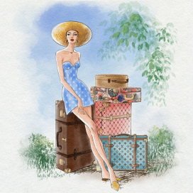 Лето, море, отдых. 