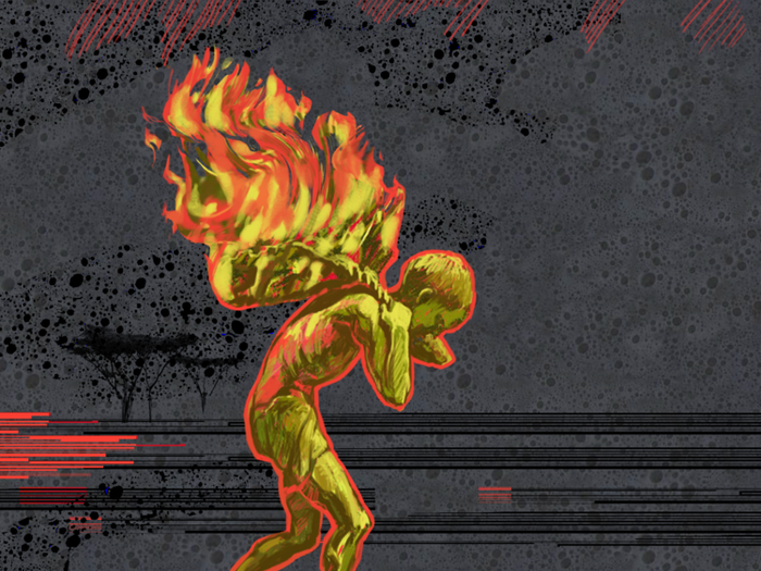 кадр видеоролика на песню "Дорога Линди" группы ВУДУЪ