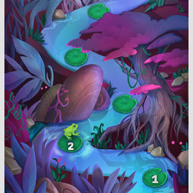 Экран уровня для игры