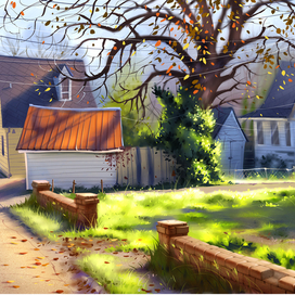 Локация: пригород