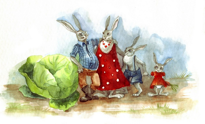 В огороде пусто, выросла капуста!