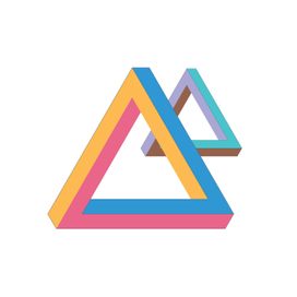 Композиция из невозможных треугольников №1