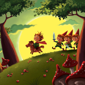 иллюстрация к детской книге