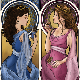 Иллюстрация к упаковке шоколада