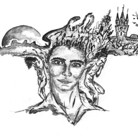 Иллюстрация  к моему стиху в альманахе