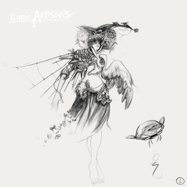 Скетч персонажа