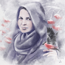  портрет сестры