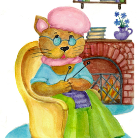 Бабушка-кошка