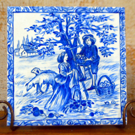 Миниатюра в стиле Туаль де жуи №1