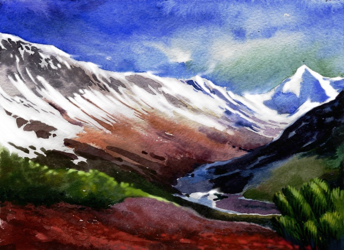 Осень в горах