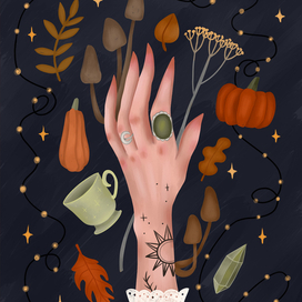 Осенний принт