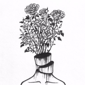 розовый куст