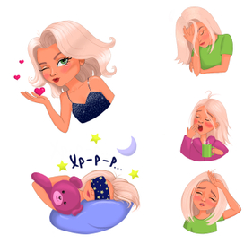 Персональные стикеры по фото 