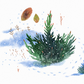 Мартовский снежок