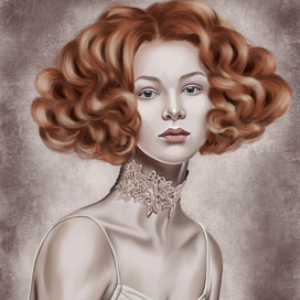 Рыжеволосая