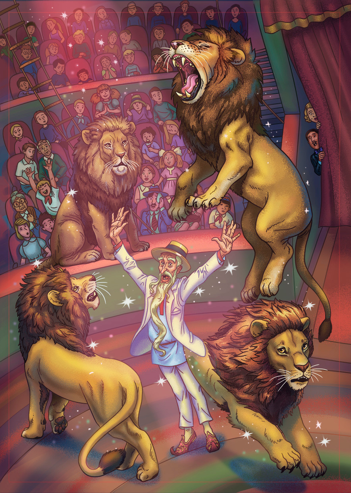 Старик Хоттабыч. Цирк