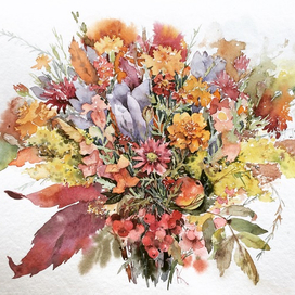 Некоторые бабули прирождённые флористы 