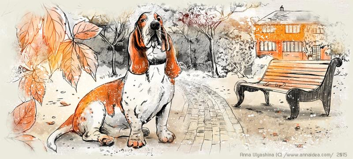 В ОСЕННЕМ ПАРКЕ