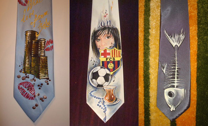 рисунки на галстуках2