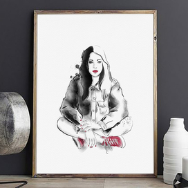 Фэшн иллюстрация