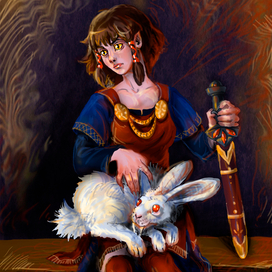 Княжна Хилле и заяц Клык