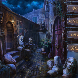 Меню для казуальной игры