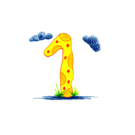 Книжка- картинка " Веселый счет"