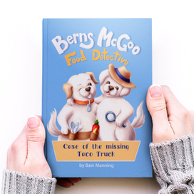 Children book "Berns McGoo Food Detective"