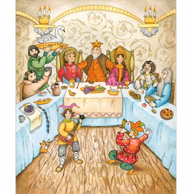 иллюстрация к сказке "по щучьему веленью"