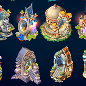 Строения/телепорты игровые