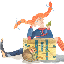 Пеппи Длинныйчулок