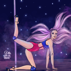 Girl Pole Dance