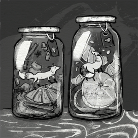 лисички в банке