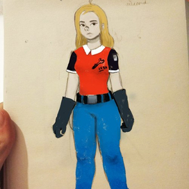 персонаж для дальнейшей работы в 3D MAX